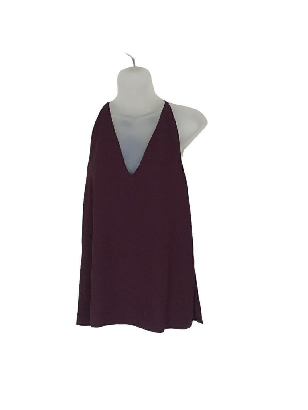 ARITZIA Babaton Extra Long Burgundy Camisole Size XS